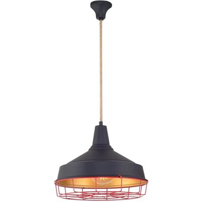 Homemania Hanglamp Zwart/Gold - Plafondlamp Homemania Hanglamp Zwart/Gold - Plafondlamp