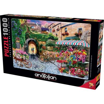 Anatolian Das Blumenmarkt Puzzle 1000 Teile Anatolian Das Blumenmarkt Puzzle 1000 Teile