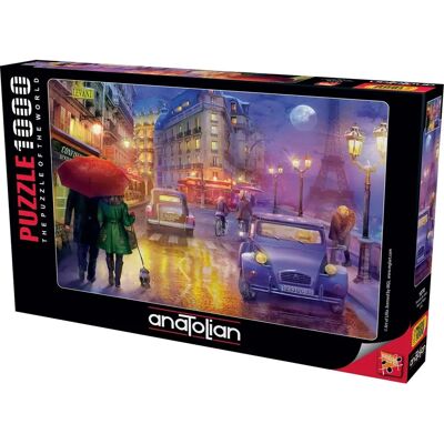 Anatolian Noční Paříž 1000 Dílků Puzzle - Typ Puzzle Anatolian Noční Paříž 1000 Dílků Puzzle - Typ Puzzle