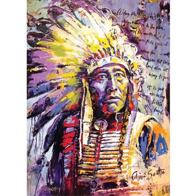 Anatolian Puzzle Chief Seattle 1000 Teile - Puzzle Anatolian Puzzle Chief Seattle 1000 Teile - Puzzle