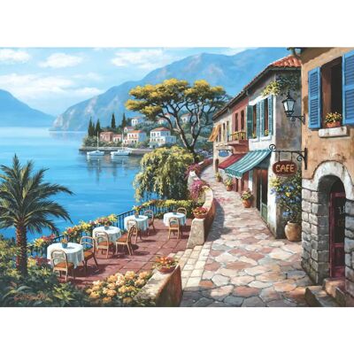 Anatolian 3085 Puzzle Ansicht des Cafés II - Puzzle Anatolian 3085 Puzzle Ansicht des Cafés II - Puzzle