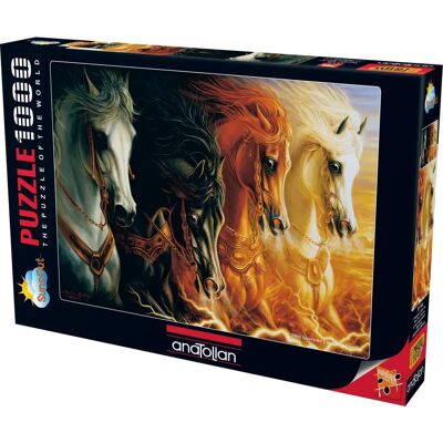 Anatolian 3116 Puzzle - Die Vier Reiter der Apokalypse - 1000 Teile Anatolian 3116 Puzzle - Die Vier Reiter der Apokalypse - 1000 Teile
