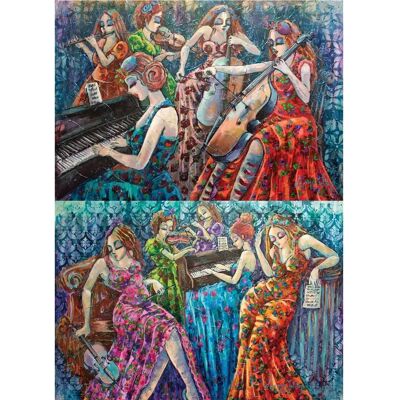 Anatolian Barevné Poznámky 2x500 Puzzle - Puzzle Anatolian Barevné Poznámky 2x500 Puzzle - Puzzle