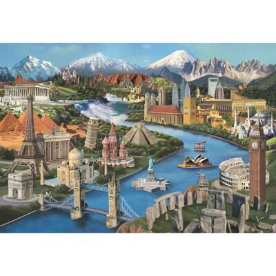 Anatolian Wunder der Welt Puzzle 2000 Teile Anatolian Wunder der Welt Puzzle 2000 Teile