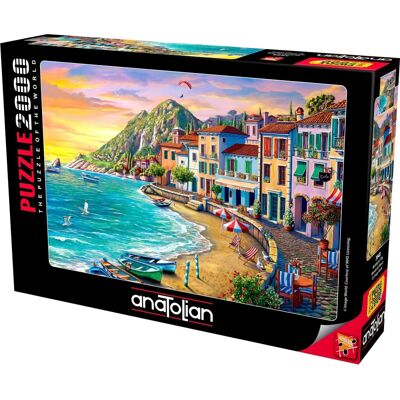 Puzzle Plage Anatolian 2000 Pièces - Publicité Puzzle Plage Anatolian 2000 Pièces - Publicité