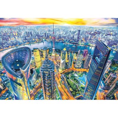 Anatolian Shanghai Výhled Puzzle - 2000 Dílků Anatolian Shanghai Výhled Puzzle - 2000 Dílků