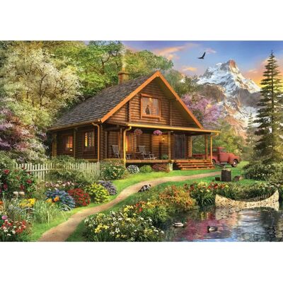 Anatolian Puzzle cabane en bois 1500 pièces - Puzzle - Publicité Anatolian Puzzle cabane en bois 1500 pièces - Puzzle - Publicité