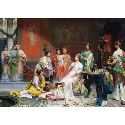 Puzzle Anatolian Toilette d'une dame romaine - 1500 pièces - Publicité Puzzle Anatolian Toilette d'une dame romaine - 1500 pièces - Publicité