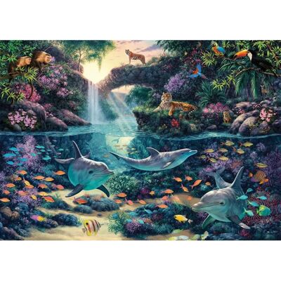 Paradis de la Jungle Anatolien - Puzzle de 3000 Pièces - Publicité Paradis de la Jungle Anatolien - Puzzle de 3000 Pièces - Publicité