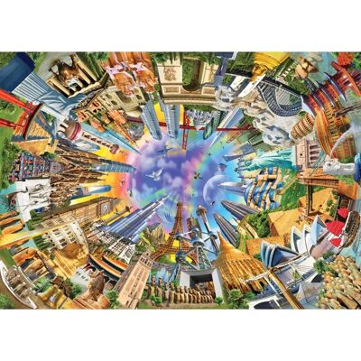 Anatolian 360° Welt Puzzle - 3000 Teile - Ab 12 Jahren Anatolian 360° Welt Puzzle - 3000 Teile - Ab 12 Jahren