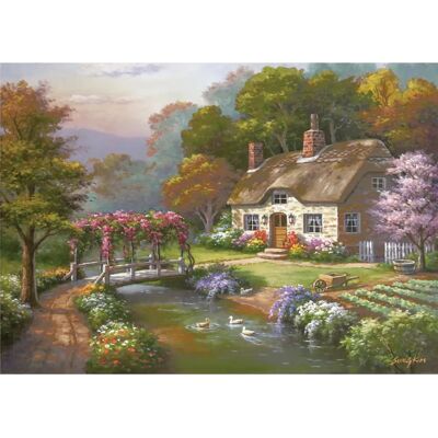 Anatolian Puzzle du Monde 3000 pièces - Rose Cottage - Jouet éducatif pour 4+ ans - Publicité Anatolian Puzzle du Monde 3000 pièces - Rose Cottage - Jouet éducatif pour 4+ ans - Publicité