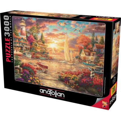 Anatolian 3000 Stück Sonnenuntergang Puzzle - Puzzle Anatolian 3000 Stück Sonnenuntergang Puzzle - Puzzle