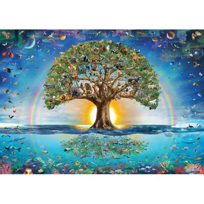 Puzzle Anatolian 4927 3000 pièces Arbre de la Vie - Puzzle - Publicité Puzzle Anatolian 4927 3000 pièces Arbre de la Vie - Puzzle - Publicité