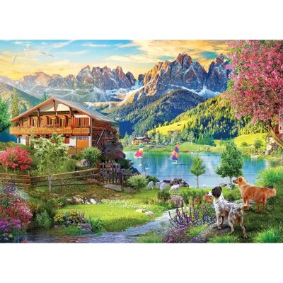 Anatolian Puzzle Dolomites - 3000 Pièces - Puzzle - Publicité Anatolian Puzzle Dolomites - 3000 Pièces - Puzzle - Publicité
