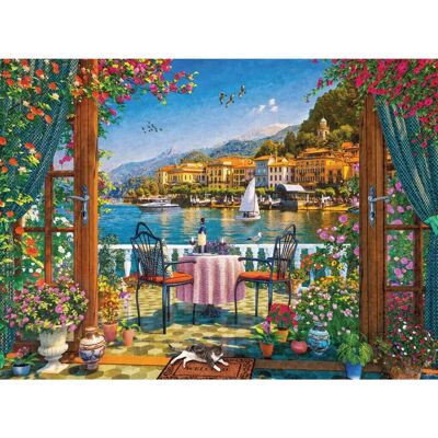 Puzzle Anatolian Como Terrace - 4000 pièces - Publicité Puzzle Anatolian Como Terrace - 4000 pièces - Publicité