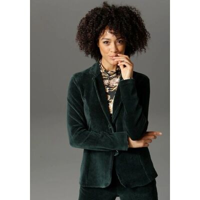 Marke ANISTON Casual Grüner Cord Blazer - Jackenblazer Marke ANISTON Casual Grüner Cord Blazer - Jackenblazer
