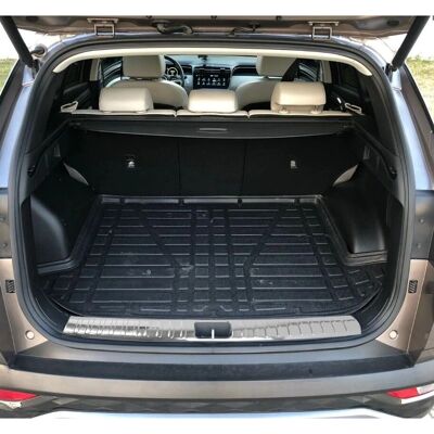 Omtec - Tucson 2015- - Nerezová ocel - Leštěný - Trunk sill protector Omtec - Tucson 2015- - Nerezová ocel - Leštěný - Trunk sill protector