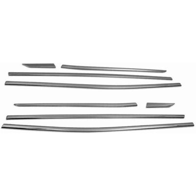 Peugeot - 3008 - lower window trim - stainless chrome - car trim Peugeot - 3008 - lower window trim - stainless chrome - car trim