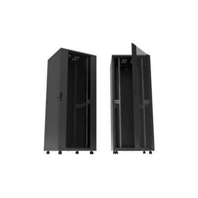 LogiLink D42S81B 42U Rack Schrank - Freistehend - Schwarz LogiLink D42S81B 42U Rack Schrank - Freistehend - Schwarz