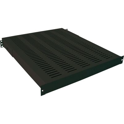 LogiLink SF1H65B Stahl Schwerlast Rack Regal - 19" - 1U - Schwarz LogiLink SF1H65B Stahl Schwerlast Rack Regal - 19" - 1U - Schwarz