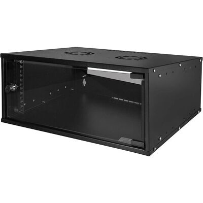 LogiLink W04C55B Armoire Murale - 4U Acier Noir LogiLink W04C55B Armoire Murale - 4U Acier Noir