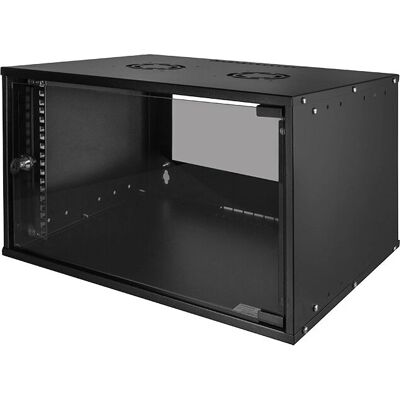 LogiLink W06C55B Wandregal 6U Schwarz - Serverschrank LogiLink W06C55B Wandregal 6U Schwarz - Serverschrank