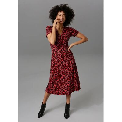 ANISTON CASUAL Modell - Blumiges Wickelkleid ANISTON CASUAL Modell - Blumiges Wickelkleid