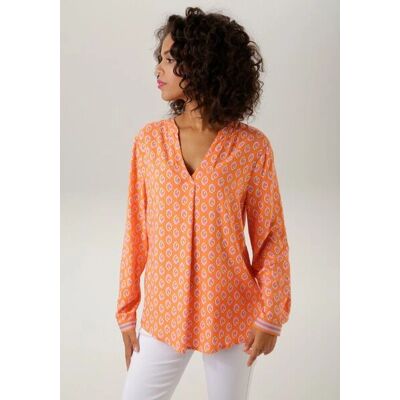 ANISTON CASUAL Bunt Viskose Bluse - Bluse ANISTON CASUAL Bunt Viskose Bluse - Bluse