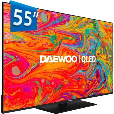 Daewoo 55DM65QV Smart TV - 55 Pulgadas 4K Ultra HD QLED Daewoo 55DM65QV Smart TV - 55 Pulgadas 4K Ultra HD QLED