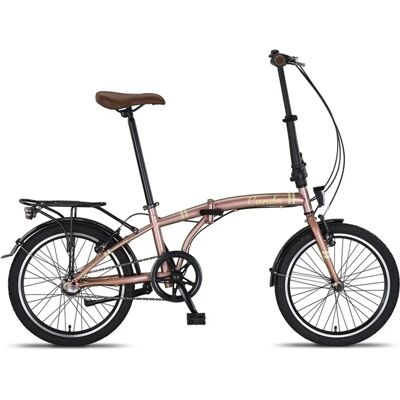 Altec Cunda 20 inch Vouwfiets N-3 Lavendel-Goud - Vouwfiets Altec Cunda 20 inch Vouwfiets N-3 Lavendel-Goud - Vouwfiets