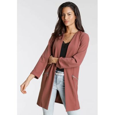 LAURA SCOTT Lange Blazer Gr. 40 - Blazer mit Reißverschlüssen LAURA SCOTT Lange Blazer Gr. 40 - Blazer mit Reißverschlüssen