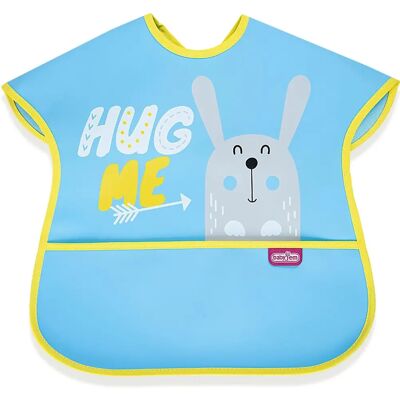 BabyJem - Baveta Poly Large - Blu - con tasca - Bib BabyJem - Baveta Poly Large - Blu - con tasca - Bib