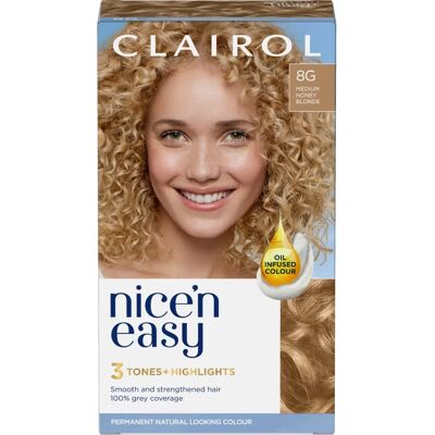 Clairol Nice'n Easy Medium Honey Blonde Hair Dye - Hair Dye Clairol Nice'n Easy Medium Honey Blonde Hair Dye - Hair Dye