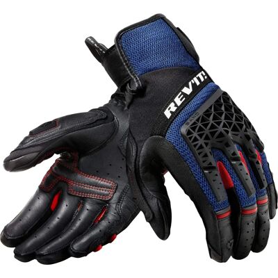 Gants de moto Revit Sand 4 - Noir Bleu, Taille S, Équipement de protection - Publicité Gants de moto Revit Sand 4 - Noir Bleu, Taille S, Équipement de protection - Publicité