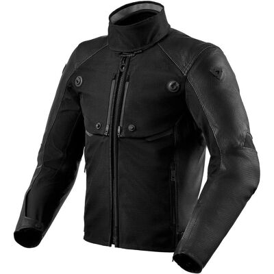 Revit Valve H2O Giacca in pelle per moto - Nero Revit Valve H2O Giacca in pelle per moto - Nero