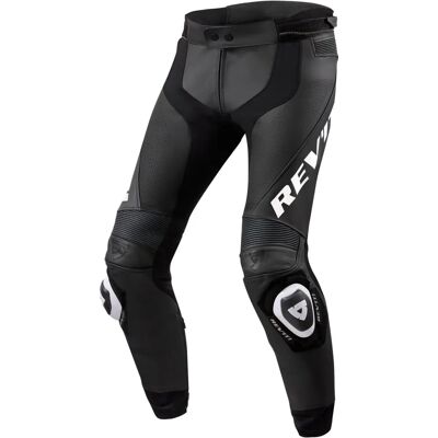 Pantaloni in pelle di moto Revit Apex - Nero Bianco - Pantaloni da moto Pantaloni in pelle di moto Revit Apex - Nero Bianco - Pantaloni da moto
