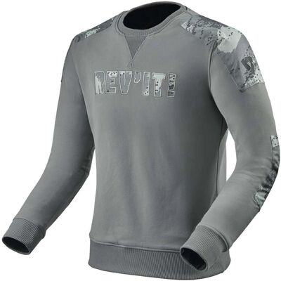 Sweatshirt Moto Revit Whitby - Gris, Modèle Whitby, Coupe Urbaine - Vêtements Moto - Publicité Sweatshirt Moto Revit Whitby - Gris, Modèle Whitby, Coupe Urbaine - Vêtements Moto - Publicité
