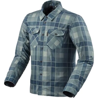 Camisa de motocicleta Revit Bison 2 H2O - Impermeable, Reflectante, Ventilada Camisa de motocicleta Revit Bison 2 H2O - Impermeable, Reflectante, Ventilada