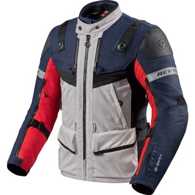 Veste Moto Revit Defender 3 GTX - Rouge Bleu M - Publicité Veste Moto Revit Defender 3 GTX - Rouge Bleu M - Publicité