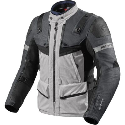 Revit Defender 3 GTX Veste de moto en textile - Noir Gris Argent L - Publicité Revit Defender 3 GTX Veste de moto en textile - Noir Gris Argent L - Publicité
