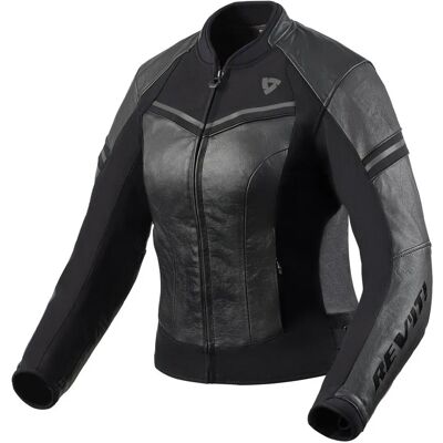Giacca in pelle per moto da donna Revit Median - Nero Grigio - Tipo di moto Giacca in pelle per moto da donna Revit Median - Nero Grigio - Tipo di moto