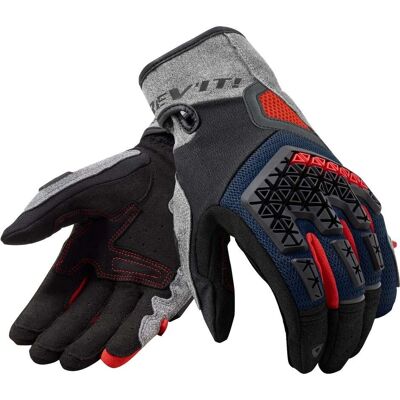 Revit Mangrove Motorcycle Gloves - Unisex, Black, Grey, Blue, 3XL Revit Mangrove Motorcycle Gloves - Unisex, Black, Grey, Blue, 3XL