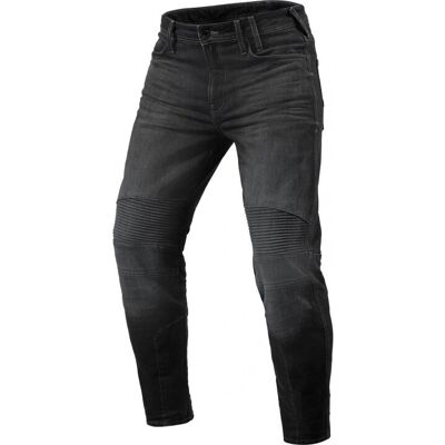 Jeans de moto REV'IT! - Moto 2 TF - Negro, Gris oscuro, Seguridad Jeans de moto REV'IT! - Moto 2 TF - Negro, Gris oscuro, Seguridad