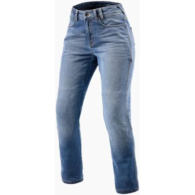 Jeans da moto femminili Revit Victoria 2 SF - Blu, Vita Alta, Slim Fit Jeans da moto femminili Revit Victoria 2 SF - Blu, Vita Alta, Slim Fit