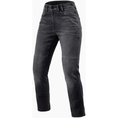 Pantalones de moto para mujer Victoria 2 SF - Negro Gris Cintura Alta Pantalones de moto para mujer Victoria 2 SF - Negro Gris Cintura Alta