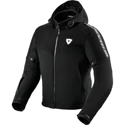 Giacca tessile moto Revit Proxy H2O - Nero, 2XL, Impermeabile Giacca tessile moto Revit Proxy H2O - Nero, 2XL, Impermeabile