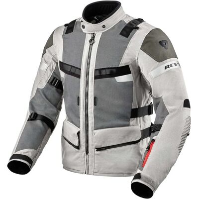 Giacca Tessile Moto Revit Cayenne 2 - Argento, 2XL Giacca Tessile Moto Revit Cayenne 2 - Argento, 2XL