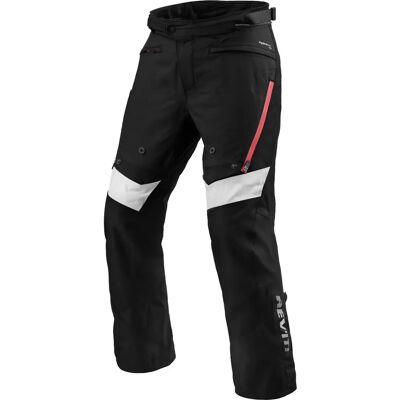 Pantaloni in tessuto per moto Horizon 3 H2O Revit - Nero Rosso Pantaloni in tessuto per moto Horizon 3 H2O Revit - Nero Rosso