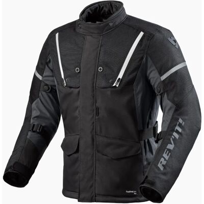 Revit Horizon 3 H2O Chaqueta de Textil para Motocicleta - Negro/Blanco - XL - Unisex Revit Horizon 3 H2O Chaqueta de Textil para Motocicleta - Negro/Blanco - XL - Unisex