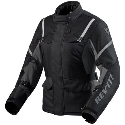 Giacca tessuto moto Revit Horizon 3 H2O - Nero Bianco (40) Giacca tessuto moto Revit Horizon 3 H2O - Nero Bianco (40)